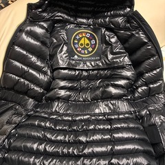 ムースナックルズ　MOOSE KNUCKLES ダウンジャケット　黒色　Lサイズの画像