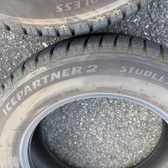 185/65R15 スタッドレス ブリザック バリ山1本価格の画像