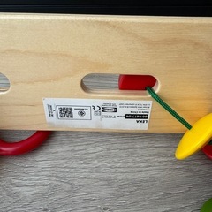 IKEA イケア LEKA レーカ ベビージム　木製
の画像