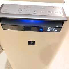 ■■696■SHARP 加湿空気清浄機 KI-LS50 加湿器 空気清浄機 シャープ 無線LAN プラズマクラスター25000の画像