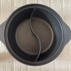 IH対応 直火対応 二食鍋 (蓋無し)の画像