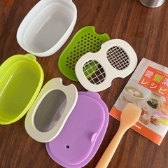 Combi 離乳食調理器具セット(おまけ付き)の画像