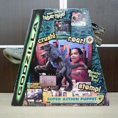 GODZILLA フルボディー アクションハンドパペット 高さ46.3cm 外箱付き ハリウッド版ゴジラ パペット フィギュア ゴジラ 苫小牧西店の画像