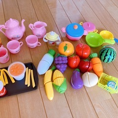 アンパンマンレジスターとおままごとセットの画像