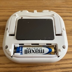 TANITA デカ見えタイマー　白✖️青　キッチンタイマー　TD-384の画像