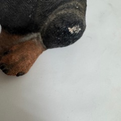 castagna🇮🇹カスターニャ ミニチュアダックス　犬置物　インテリアオブジェの画像