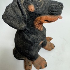 castagna🇮🇹カスターニャ ミニチュアダックス　犬置物　インテリアオブジェの画像