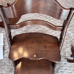 大和屋　すくすくチェアプラス　テーブル・ガード・説明書付きの画像