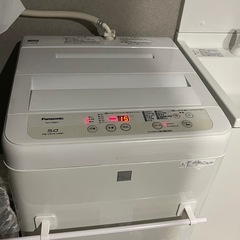 【12/13掲載終了】【引取優先(相談可) 】Panasonic 洗濯機 5.0kg　の画像