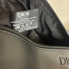 Dior ダブルジップコスメポーチ ハンドバッグ 海外ノベルティの画像