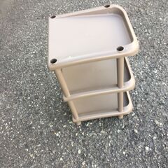 JM20519K) 吉川国3段シューズラック/靴置き＜幅：約28cm 高さ：約46cm 奥行30cm ＞中古品【取りに来られる方限定】　 の画像