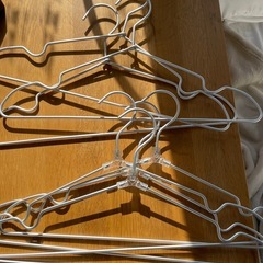 軽量シンプルハンガー7本の画像
