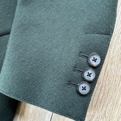 UNITED TOKYO ステンカラーコート　ダークグリーン　サイズ3※L相当
の画像