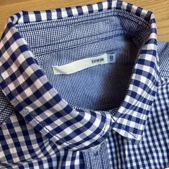 EDWIN チェックシャツ　130cmの画像