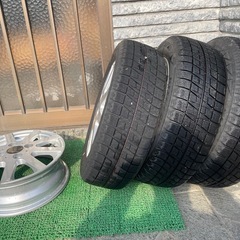 購入者決定スタッドレスタイヤ３本＋ホイール１本の画像