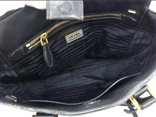 PRADA サフィアーノ トートバッグ ハンドバッグ ブラック