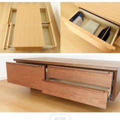 ローテーブル、収納付き
の画像