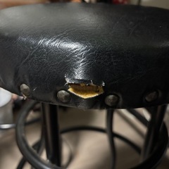 Sun Ruckのアンティーク調カウンターチェアカウンターチェア[Brnoブルノ] b-365 カウンターチェア バーチェア チェアー ハイチェア スツール アンティーク ハイテーブル向け バーテーブル向け 作業台 アイアン アンティーク ブラウン at-114ct at-154ct at-125 おしゃれ リフル　　　の画像