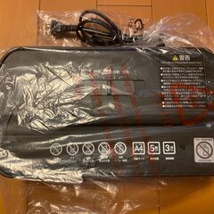 アイリスオーヤマ　シュレッダー新品未使用品の画像