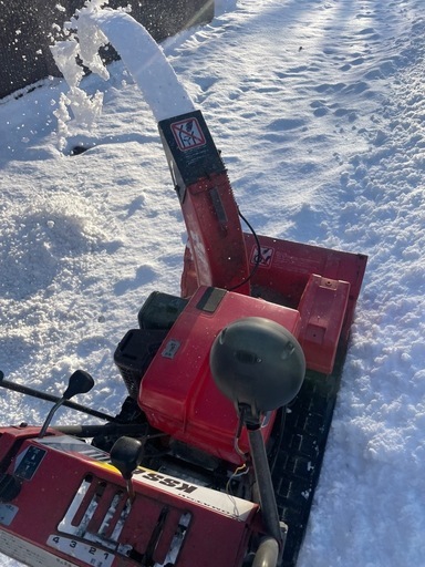 コマツ小型除雪機　KSS6SⅢ セル付き