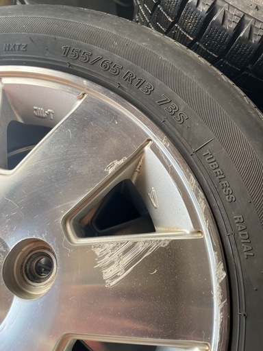 購入者決定軽自動車用タイヤ４本