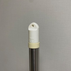 物干し竿 伸縮タイプ 1.4m〜2.5m ハンガー付きの画像