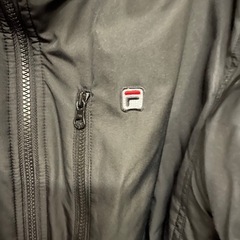 FILA ブラック アウター ジャンパー　リバーシブルの画像