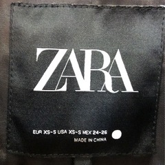 ジモティ割引有★【ジャングルジャングル岸和田店】ZARA　フェイクファージャケット　南大阪 岸和田市 貝塚市 泉佐野市 和泉市 忠岡町 熊取町の画像