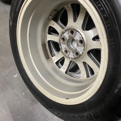 シエンタなどに　プリウス純正アルミホイール&185/65R15スタッドレスタイヤセット！①の画像