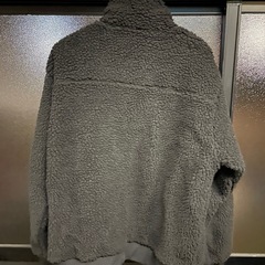 FILA フリースジャケット ダークグレー　リバーシブルの画像