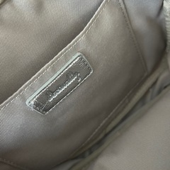 ショルダーバック　シルバーの画像