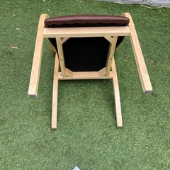 サンエスライン　ダイニングチェア 肘付き ゆったり スタッキング 安定 椅子 介護椅子 軽量 PUレザー 合皮 ダイニングチェアー リビングチェア 肘掛の画像