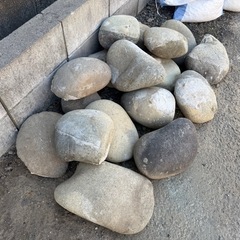 庭石/丸石/石/ガーデニング/四日市市/0円/引き取り限定の画像