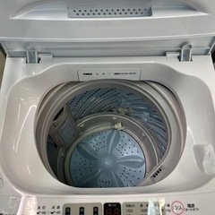 ジャングルジャングル貝塚店　5.5kg  洗濯機　ハイセンス　HW-T55H  2024年製　白　縦型　中古　リユース　貝塚市　二色浜の画像