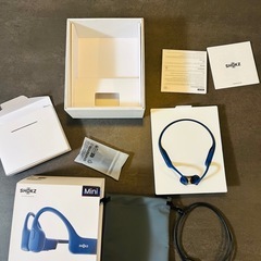 OPENRUN Mini 骨伝導イヤホン ブルー ジャンクの画像