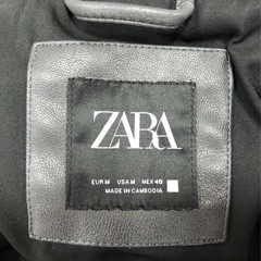 ジモティ割引有★【ジャングルジャングル岸和田店】ZARA　レザージャケット　南大阪 岸和田市 貝塚市 泉佐野市 和泉市 忠岡町 熊取町の画像