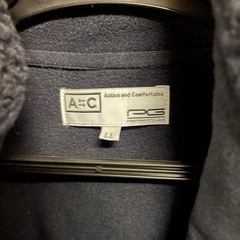 A+C フリースジャケット LL グレーの画像