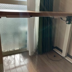 FLEXISPOT 昇降式デスク 木目調 幅120cmの画像