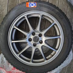 ミシュラン　スタッドレスタイヤ ホイール4本セット215/50R17 95 H XLの画像
