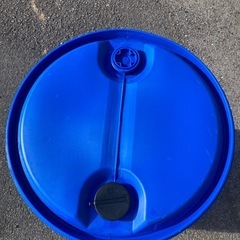 プラスチックドラム缶　雨水タンク　貯水タンクの画像