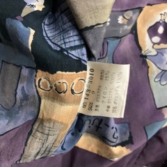 ダウンジャケットmサイズむらさきの画像