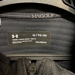 Under Armour ゴルフベスト XL ブラックの画像