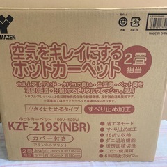 ★メルカリよりも安く★⭐︎時期物⭐︎空気をキレイにするホットカーペット・2畳相当・2019年製・山善・SUS-202・KZF-219S ※商品の詳しいサイズや状態等は現物にてご確認ください。の画像
