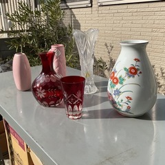 花瓶各種まとめ売りの画像