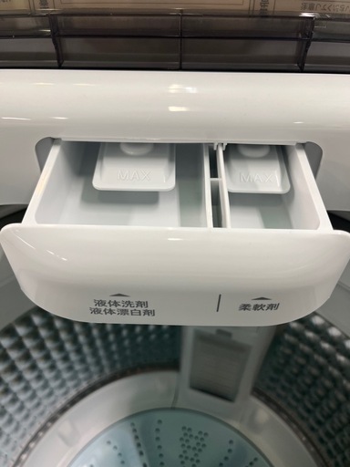 ジャングルジャングル貝塚店　6.0kg  洗濯機　ハイアール　JW-U69MK  2025年製　縦型　白　クリーニング済み　中古　リユ