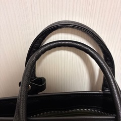豊岡鞄 牛革　2way ビジネスバッグ A4 トートバッグ 黒色の画像