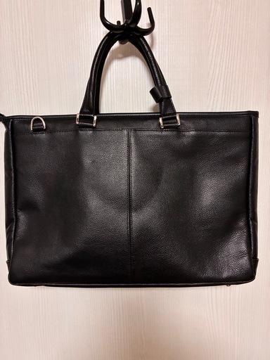 豊岡鞄 牛革　2way ビジネスバッグ A4 トートバッグ 黒色