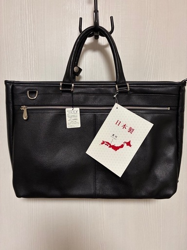 豊岡鞄 牛革　2way ビジネスバッグ A4 トートバッグ 黒色 豊岡鞄 牛革 2way ビジネスバッグ A4 トートバッグ 黒色