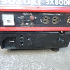 ポータブル発電機　未整備現状品の画像