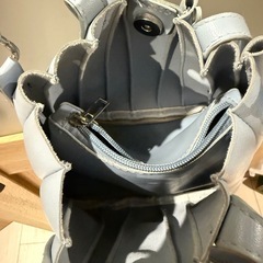 【BLUE×PALANG】プリーツショルダーバッグの画像